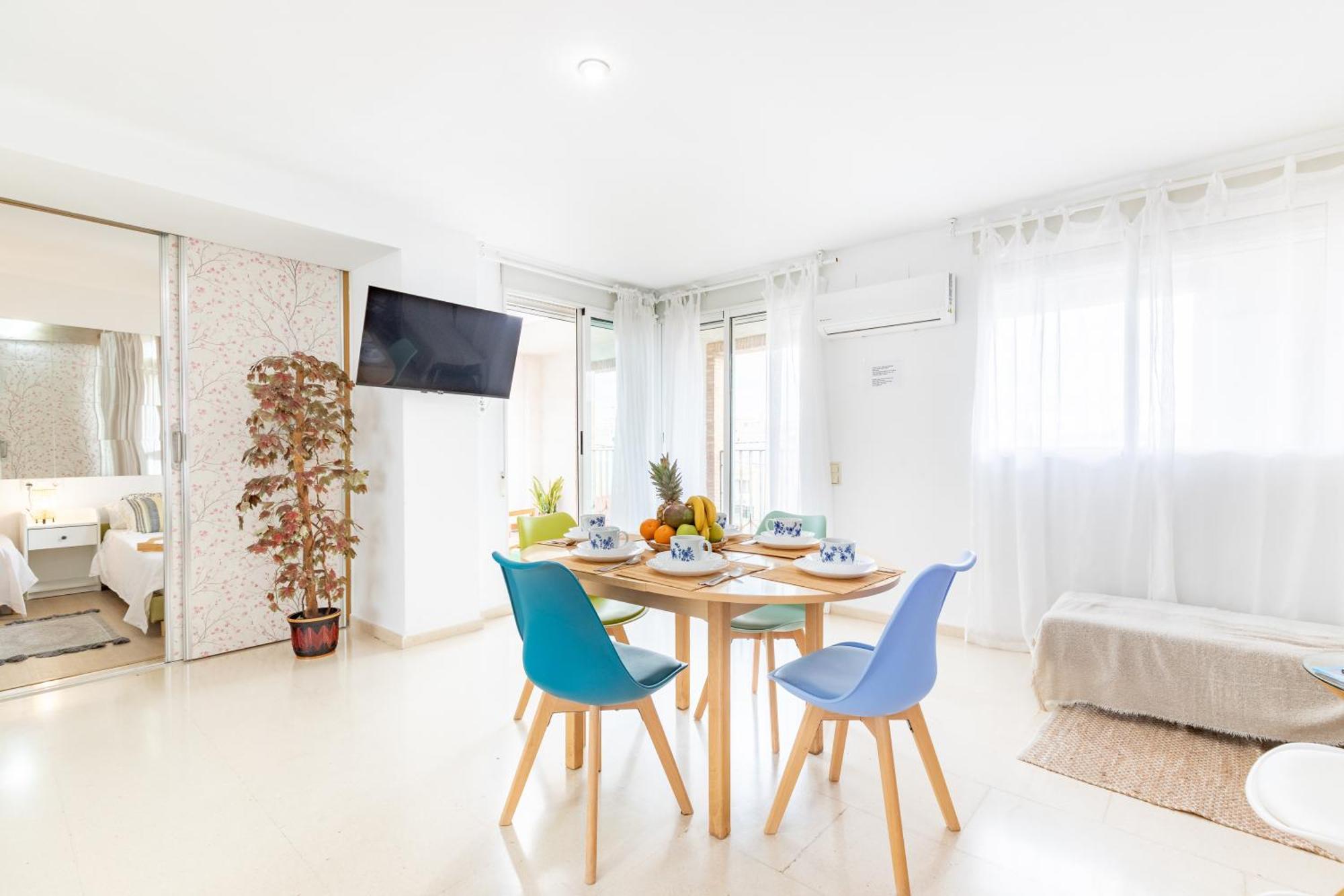 Penthouse Duplex In A 4 Floors Spanish House -8 Min To Center By Metro Валенсия Экстерьер фото